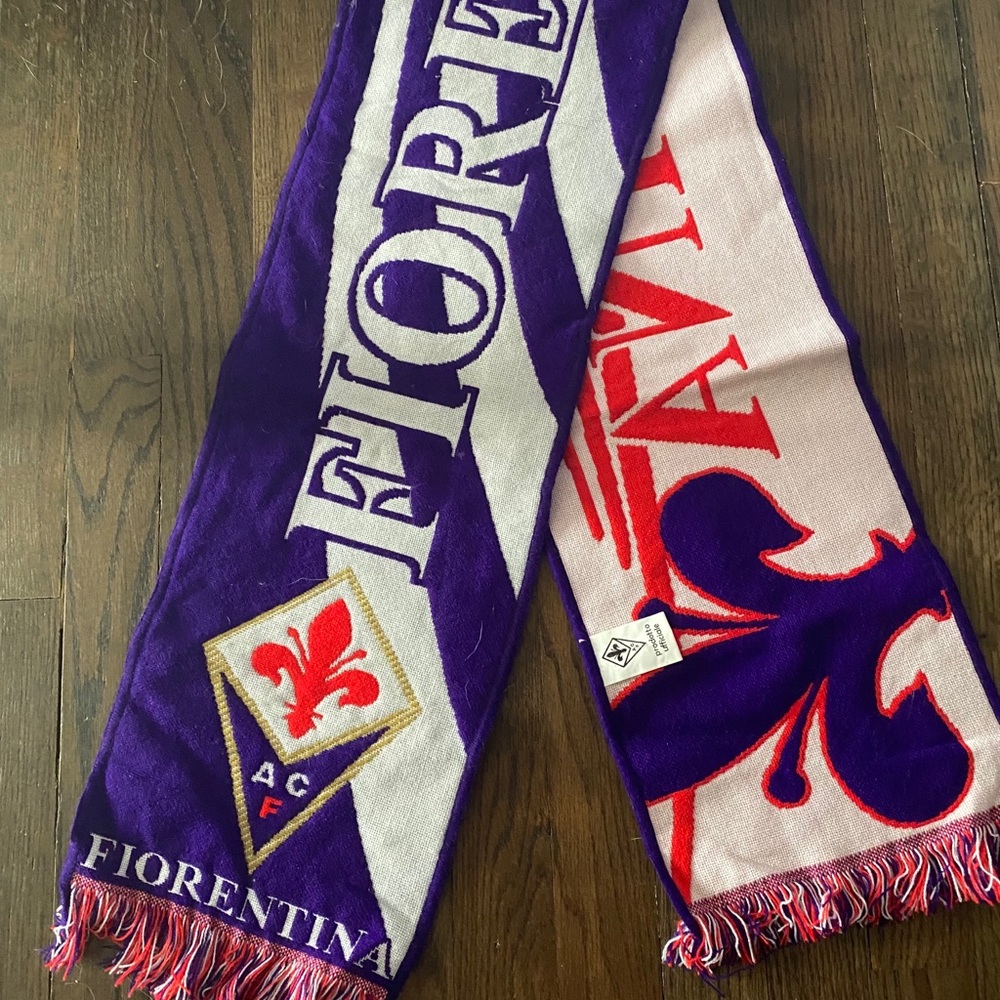 AC Fiorentina Italy Soccer Scarf